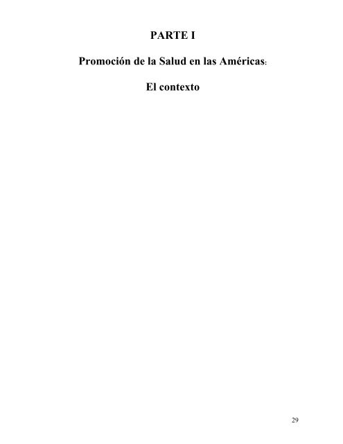 Promoción de la Salud en las Américas - Universidad Veracruzana