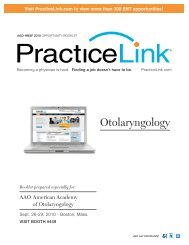 Physician Employer Directory - PracticeLink