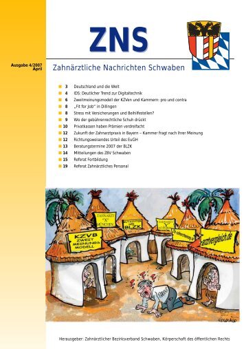 ZNS - Zahnärztlicher Bezirksverband Schwaben