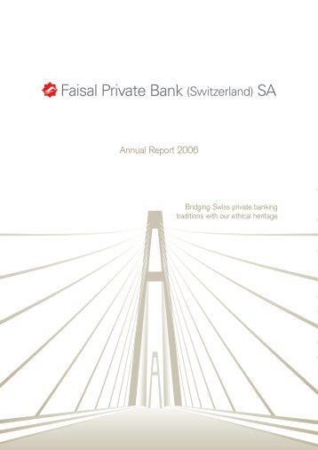 Annual Report 2006 - Faisal Finance Switzerland SA