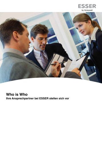 Ihre Ansprechpartner im Bereich Sprachalarmierung - ESSER by ...