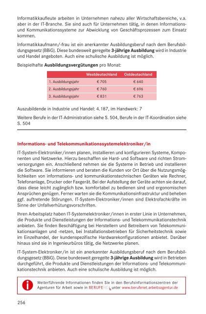 Lexikon der Ausbildungsberufe - BERUF AKTUELL