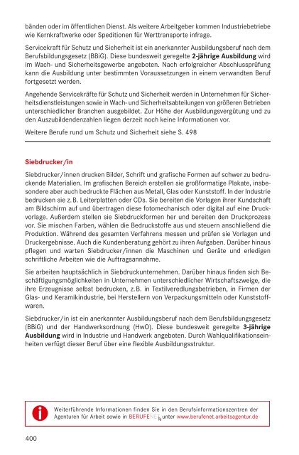 Lexikon der Ausbildungsberufe - BERUF AKTUELL