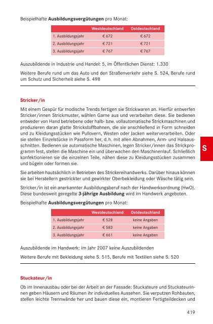 Lexikon der Ausbildungsberufe - BERUF AKTUELL