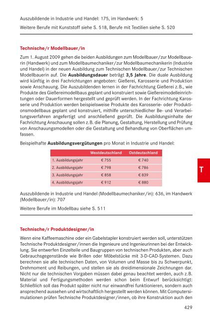 Lexikon der Ausbildungsberufe - BERUF AKTUELL