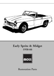 21029 Sprite & Midget - Moss Europe