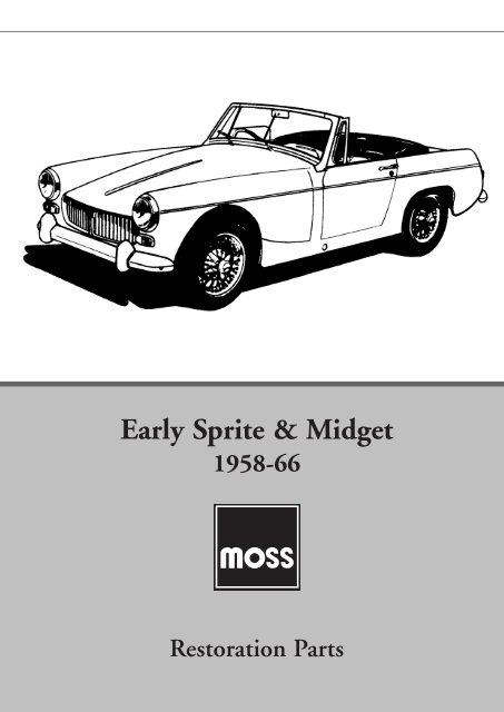 MS19 Mg Midget exterior /"un/" post Reparación