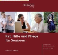 In derPflege: Ihr kompetenterPartner - Sen-Info