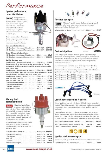 Classic 25D4 Top Entry 8mm RED Ignition HT Leads Red Rotor Arm /& Cap Kit
