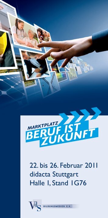 Marktplatz Beruf ist Zukunft - Verband Bildungsmedien eV