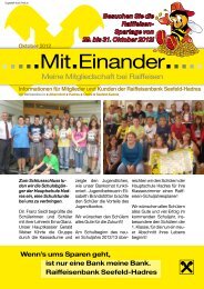 als PDF herunterladen - Raiffeisenkasse Seefeld-Hadres ...