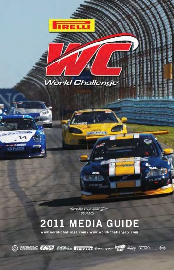 2011 Media Guide PDF - World Challenge