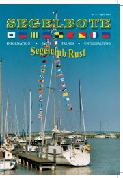 Aktivitäten 2004 - SCR Segelclub Rust