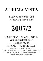 A PRIMA VISTA - Broekmans & Van Poppel