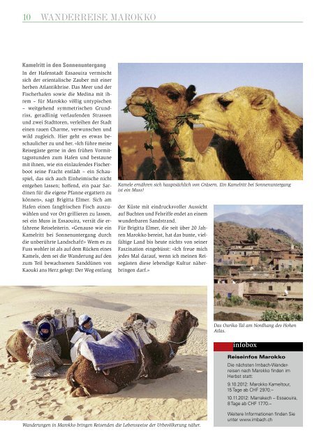 Marokko: Souks, Sanddünen und Kamele hinter den Kulissen in ...