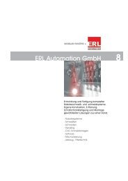 ERL Automation GmbH 8 - Erl GmbH SCHWEISSEN+SCHNEIDEN