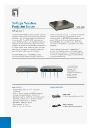 54Mbps Wireless Projector Server