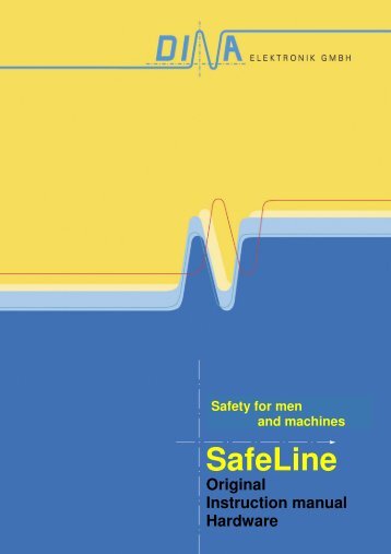 SafeLine - Safety for men and machines