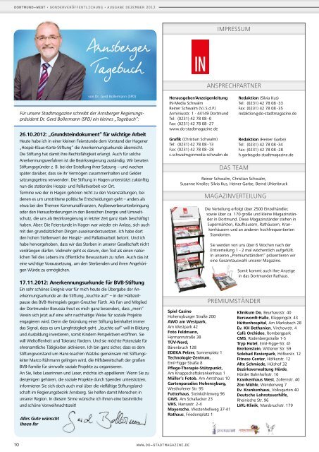 Wir in Lütgendortmund - Dortmunder & Schwerter Stadtmagazine