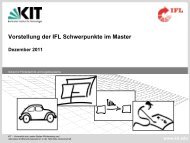 Informationstechnik für Logistiksysteme - KIT