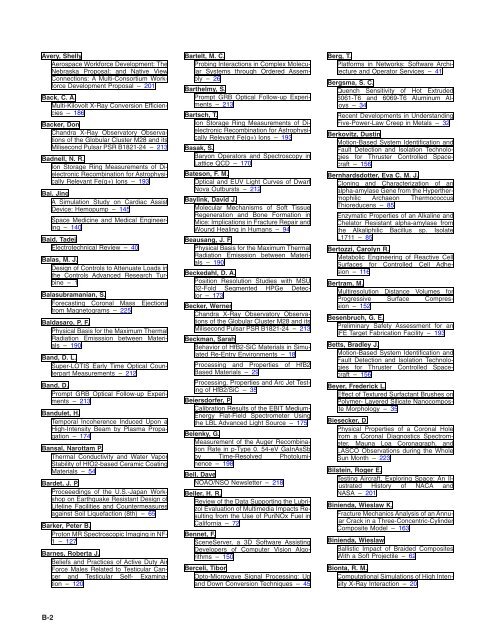 NASA Scientific and Technical Aerospace Reports