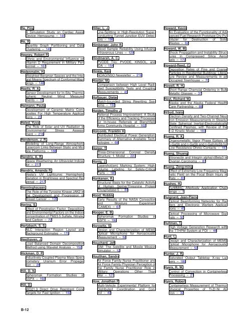 NASA Scientific and Technical Aerospace Reports