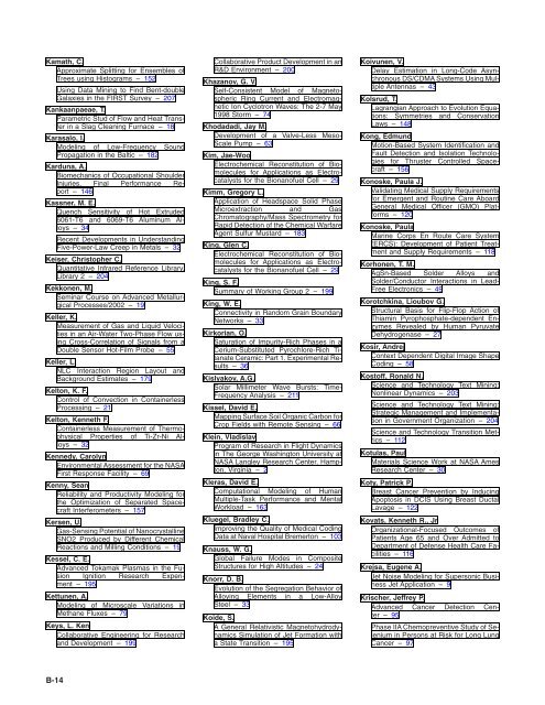 NASA Scientific and Technical Aerospace Reports