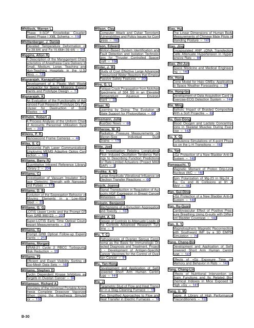 NASA Scientific and Technical Aerospace Reports