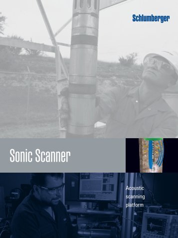 Sonic Scanner - Schlumberger