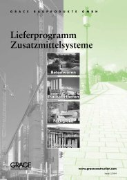 Lieferprogramm Zusatzmittelsysteme - de.graceconstruction.com ...