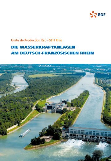 Unité de Production Est - GEH Rhin - EDF