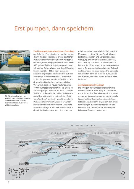 Technik der Wasserkraft - E.ON - Strom und Gas - Info-Service