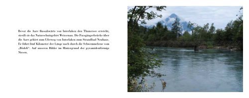 Der Aare entlang 2011 (pdf 5.7MB) - bxgrafik