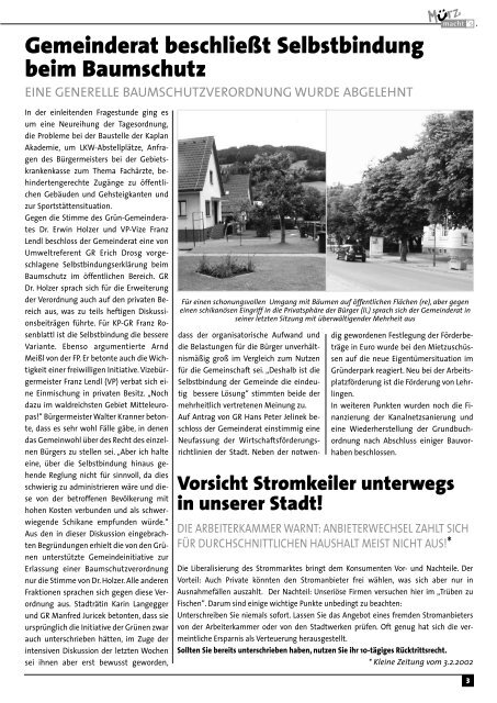 Juni 2005 - Stadtgemeinde Mürzzuschlag