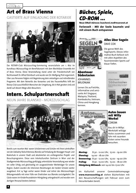 Juni 2005 - Stadtgemeinde Mürzzuschlag