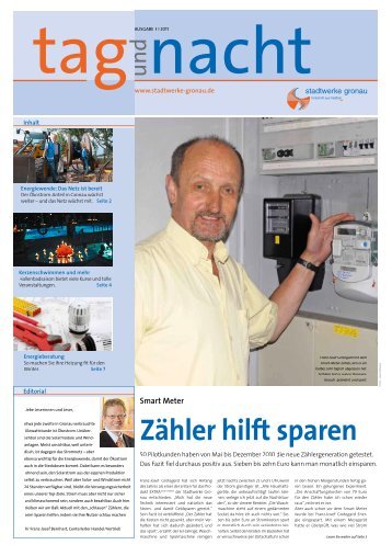 Zähler hilft sparen - Stadtwerke Gronau GmbH