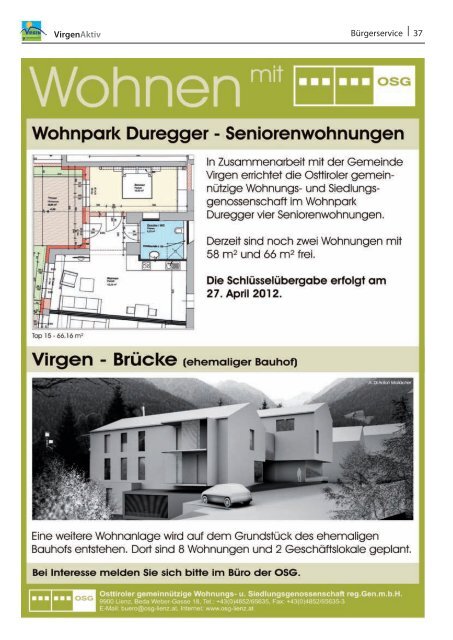 Frühjahr 2012 - Nr. 59 (pdf 8 MB) - Gemeinde Virgen