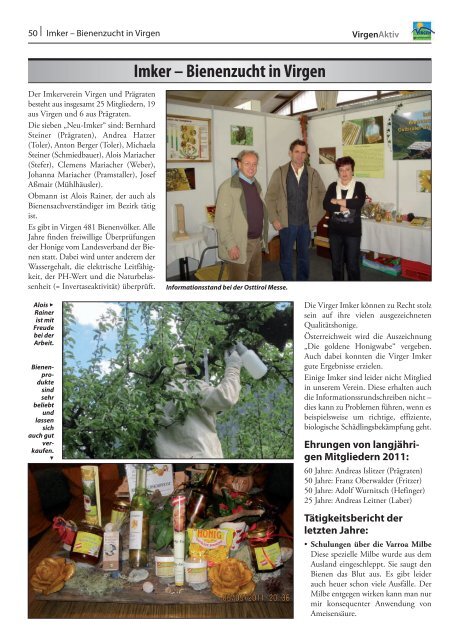 Frühjahr 2012 - Nr. 59 (pdf 8 MB) - Gemeinde Virgen