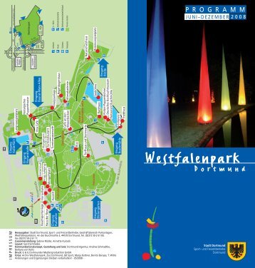 Westfalenpark-Programm 2. Halbjahr 2008 - Dortmund