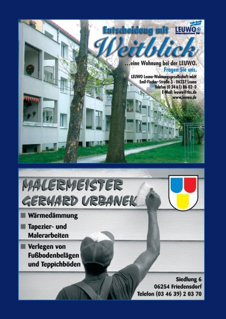 Ausgabe 2003 - LEUWO Leuna-Wohnungsgesellschaft mbh