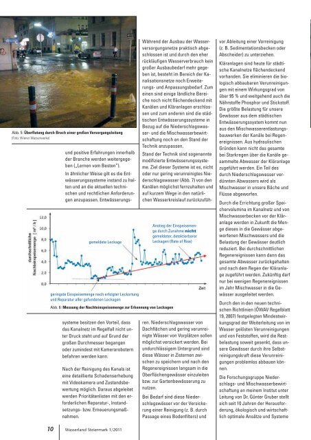 Die Wasserzeitschrift der Steiermark 1/2011 - Wasserland Steiermark