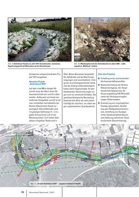 Die Wasserzeitschrift der Steiermark 1/2011 - Wasserland Steiermark