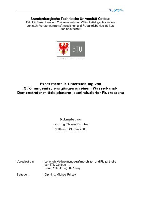 DA032 - Lehrstuhl Verbrennungskraftmaschinen und Flugantriebe ...