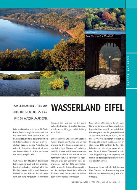 WASSERLAND EIFEL - Klepper