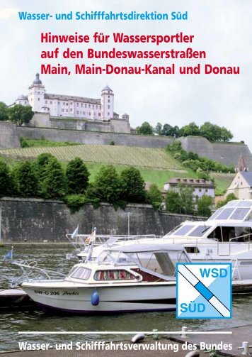 Hinweise für Wassersportler auf den Bundeswasserstraßen Main ...