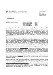 Merkblatt Wasserentnahmen vom Wasserverband Westdeutsche ...