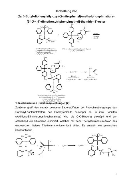 Nucleosid-Phosphinat