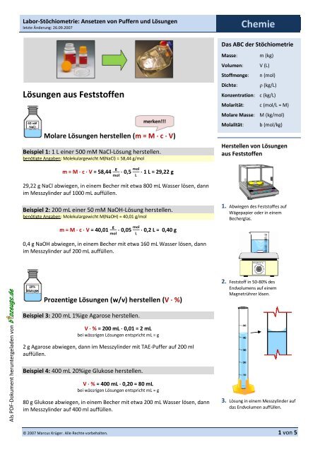 Chemie - biozeugs.de