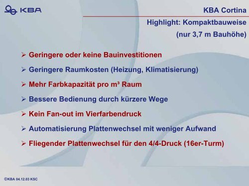 KBA Cortina - Bergische Universität Wuppertal