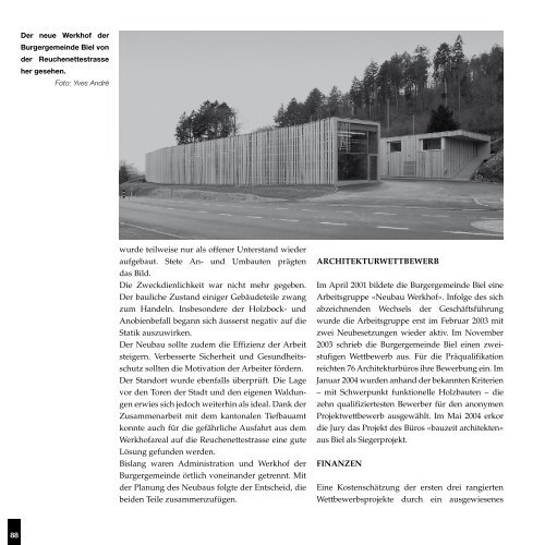 Bieler Jahrbuch 2007 - mémreg - regionales Gedächtnis